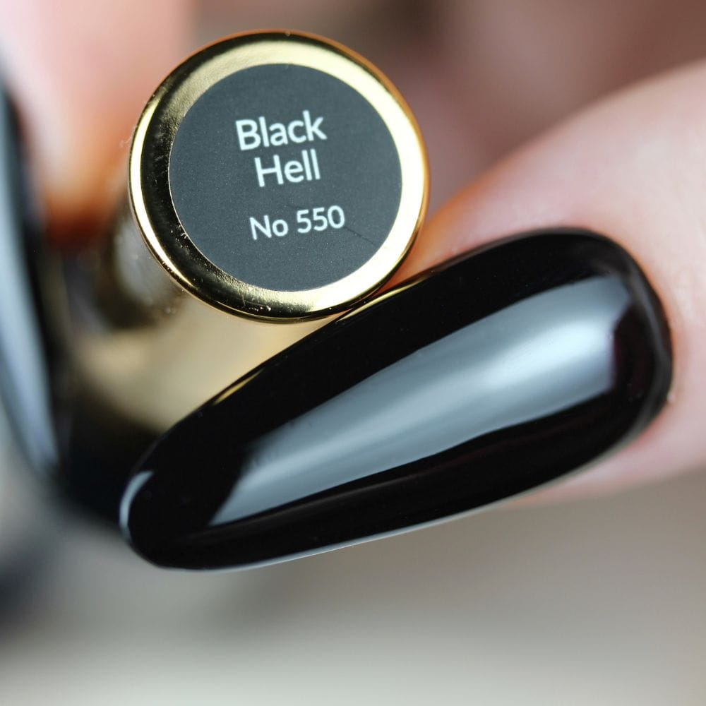 Esmalte Semipermanente Black Hell Nº550 - 10ml