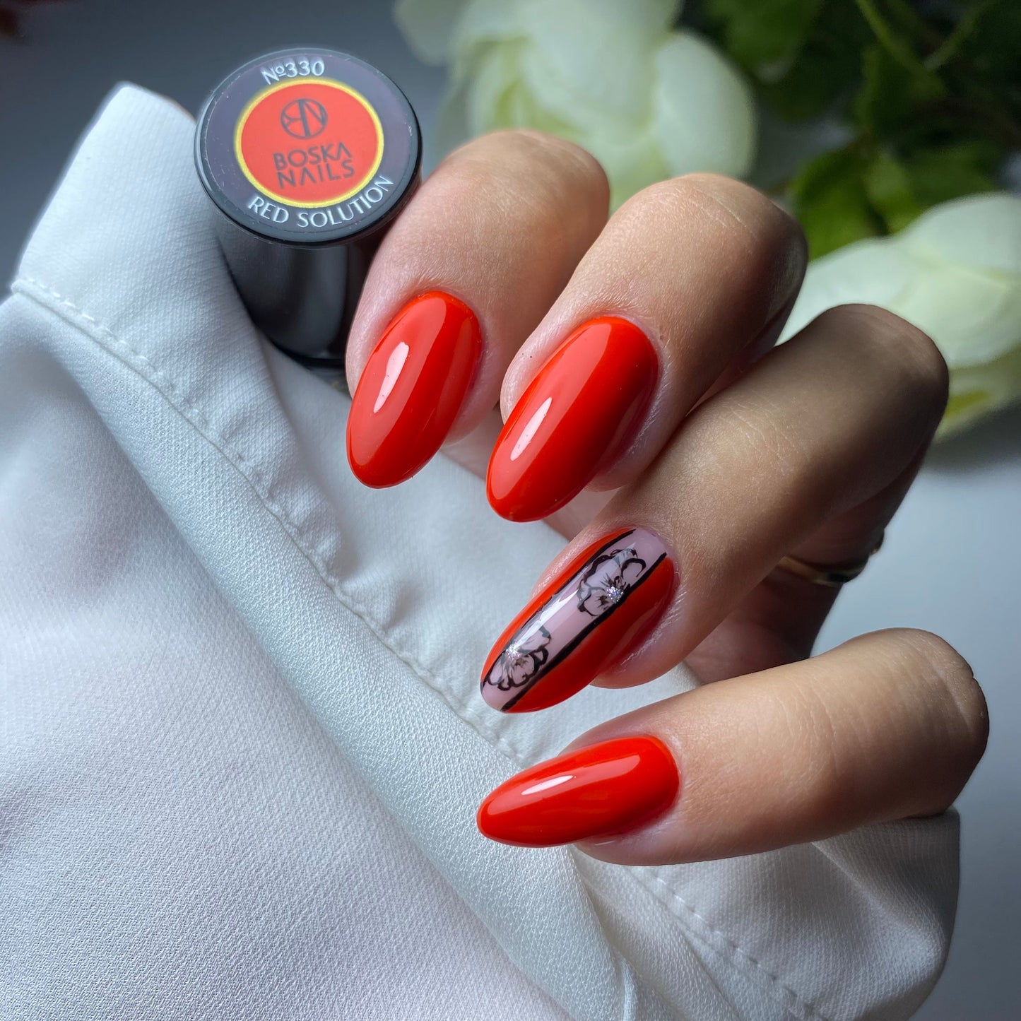 Esmalte Semipermanente Red Solution Nº330 - 6ml