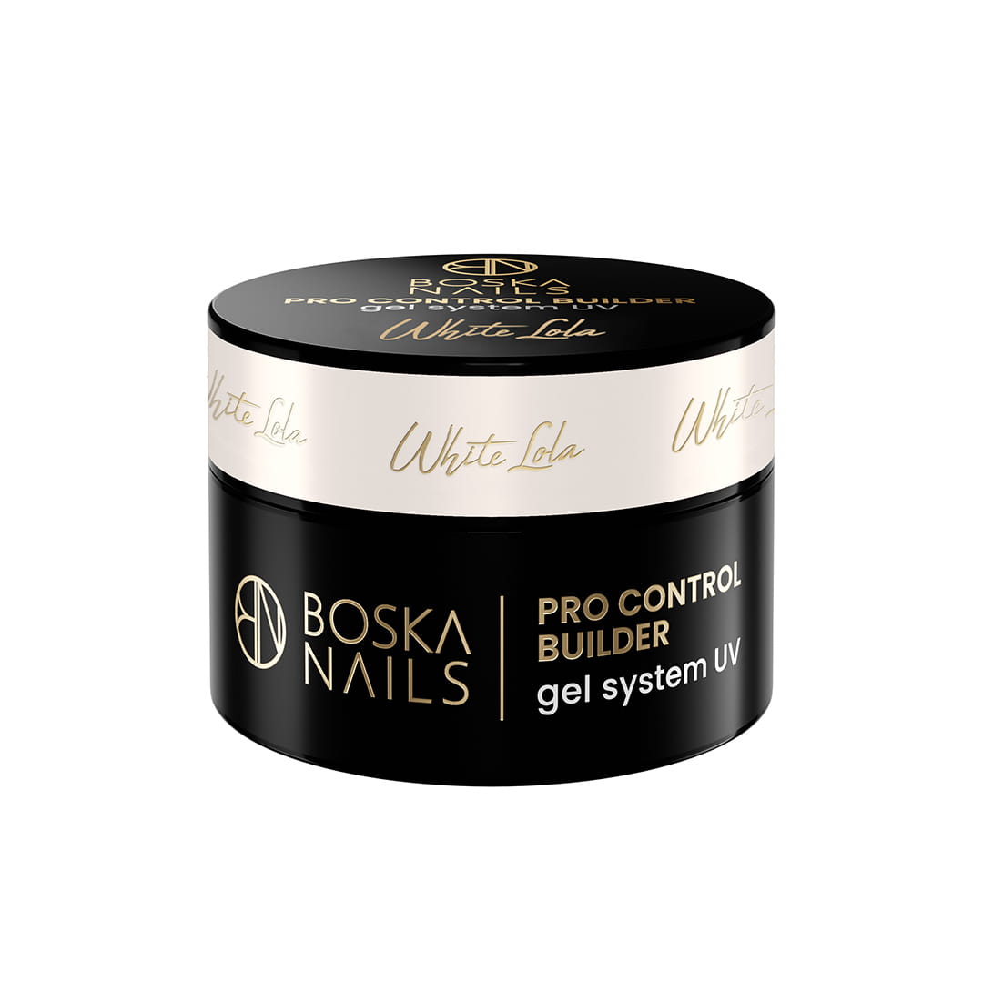 Gel Constructor  UV para uñas Pro Control WHITE LOLA Boska Nails 50 ml