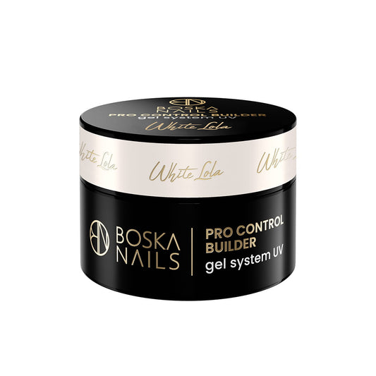 GEL CONSTRUCTOR UV PARA UÑAS PRO CONTROL WHITE LOLA BOSKA NAILS 15 ML
