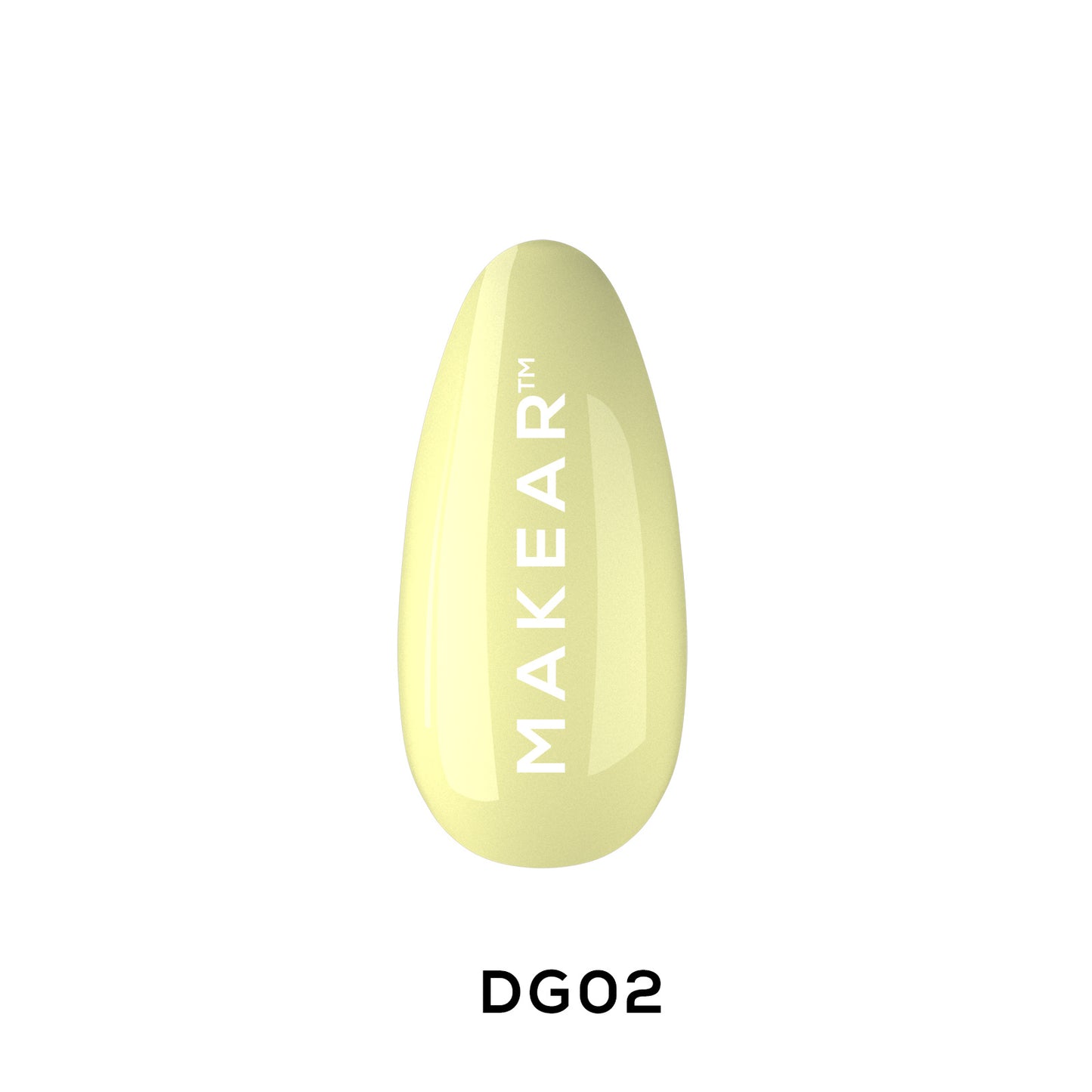 MAKEAR Esmalte semipermanente DG02 Hello Yellow 8ml