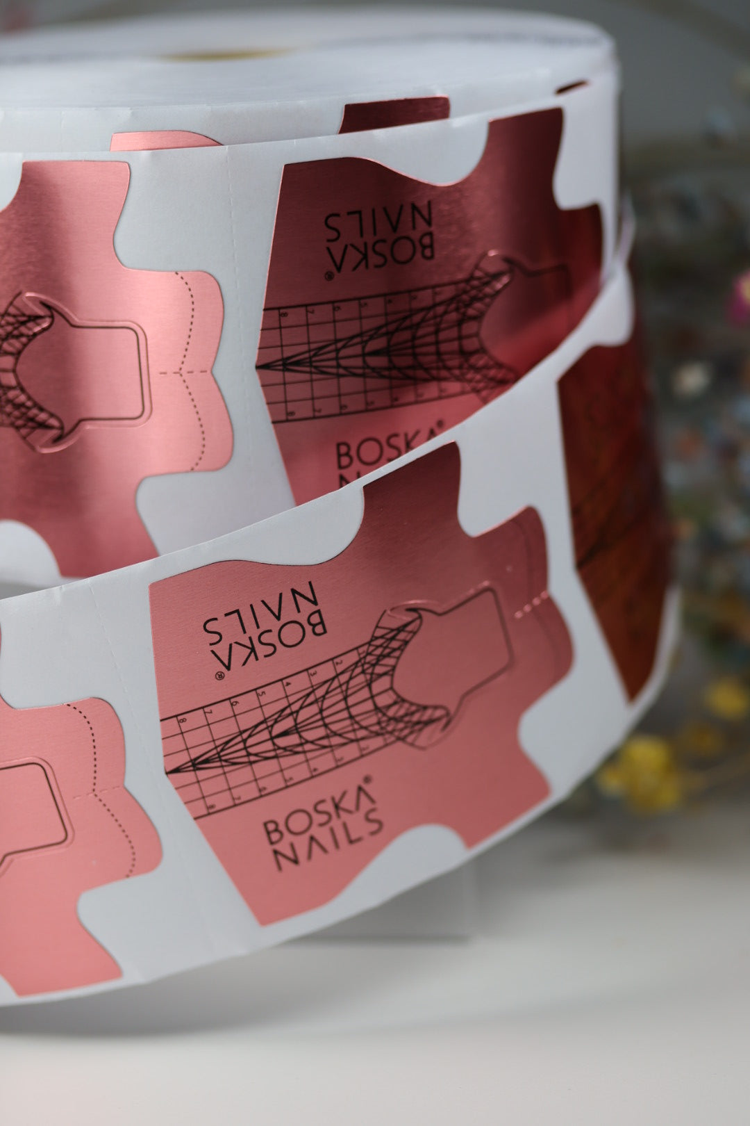 Moldes Uñas Nail Form Boska Nails 500 piezas