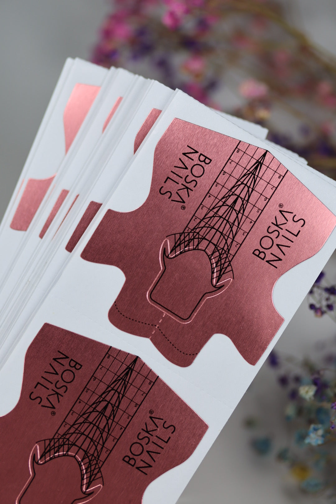 Moldes Uñas Nail Form Boska Nails 100 piezas