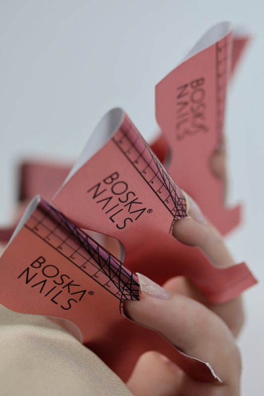 Moldes Uñas Nail Form Boska Nails 100 piezas