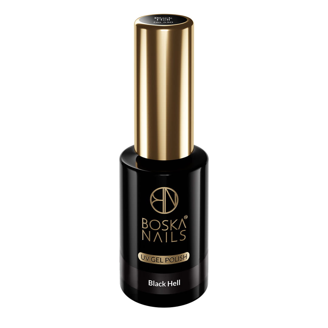 Esmalte Semipermanente Black Hell Nº550 - 10ml