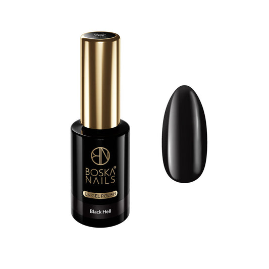 Esmalte Semipermanente Black Hell Nº550 - 10ml