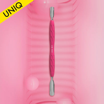 Empujador para manicura con mango de silicona-UNIQ 10 Tipo 1 Gummy