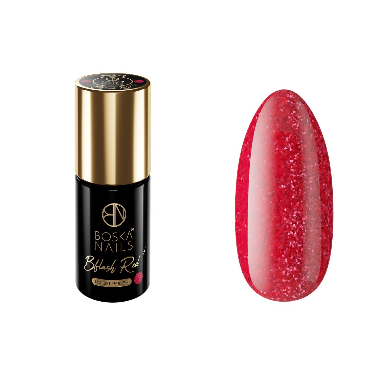 Esmalte Semipermanente Bflash Red Nº374 - 6ml