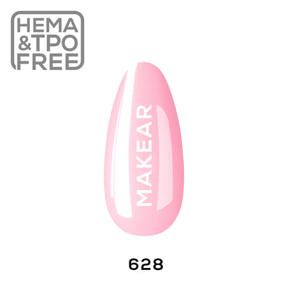 MAKEAR Esmalte semipermanente 628 Flovers  8ml