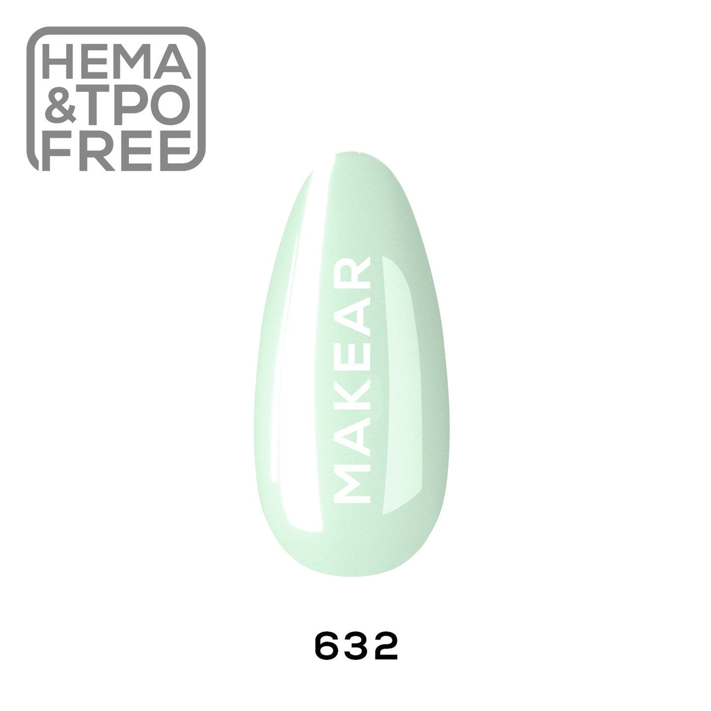 MAKEAR Esmalte semipermanente 632 Flovers  8ml