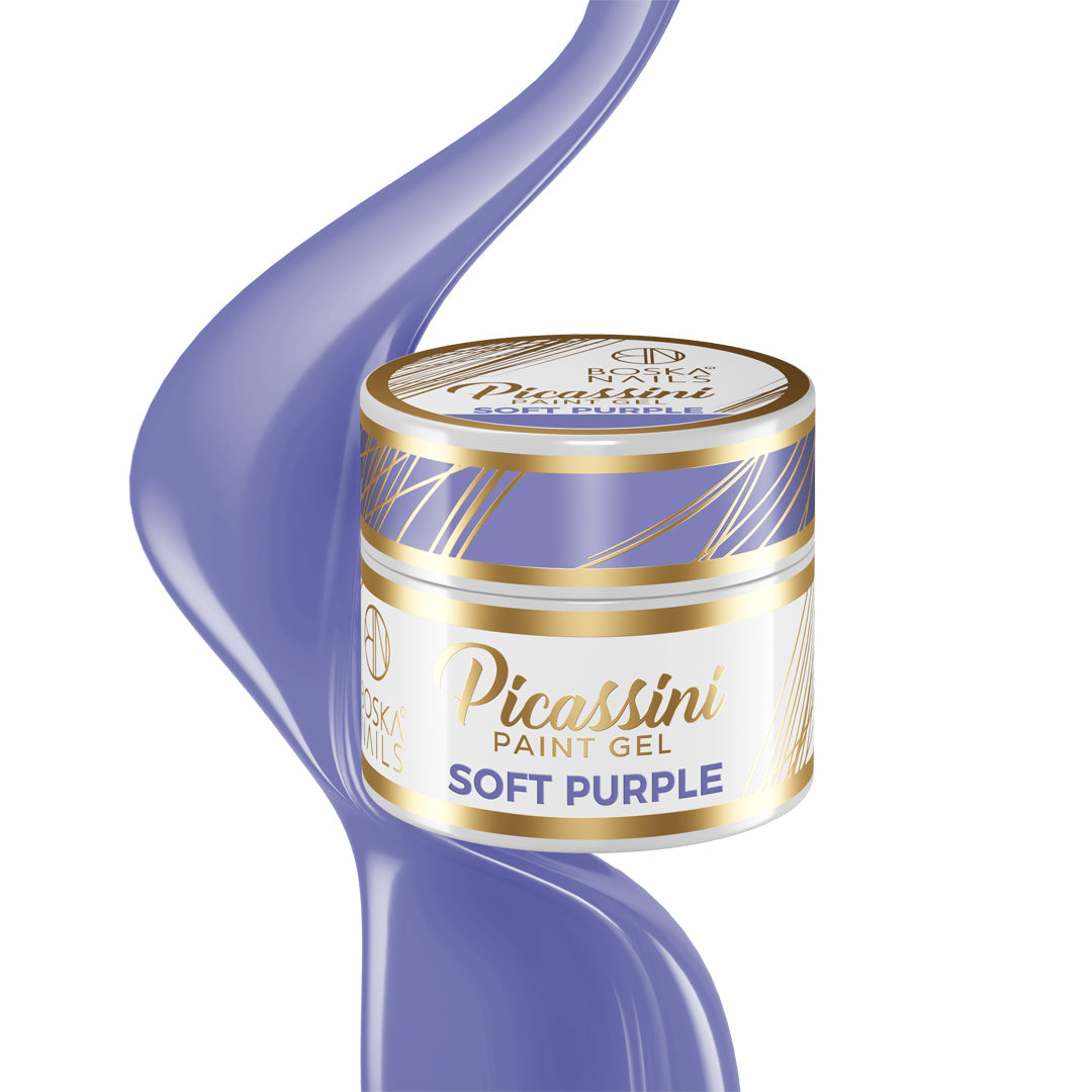Picassini Paint Gel SOFT PURPLE Boska Nails 5 ml