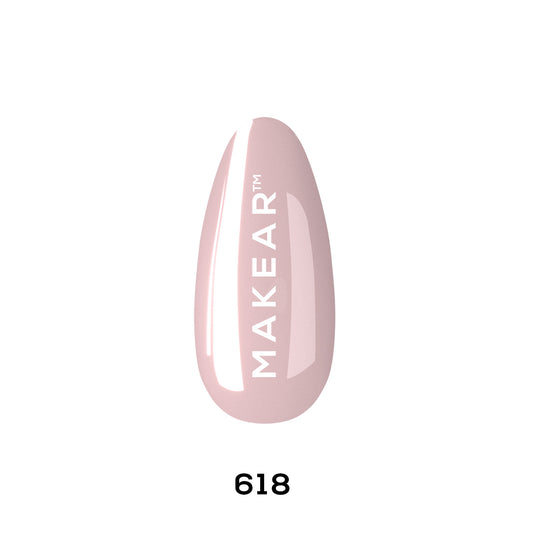 MAKEAR Esmalte semipermanente 618 Bride 8ml