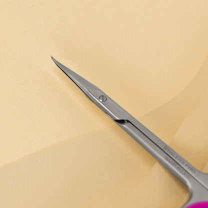 Tijera cutícula, punta curvada para cutícula STALEKS PRO SMART 41/3