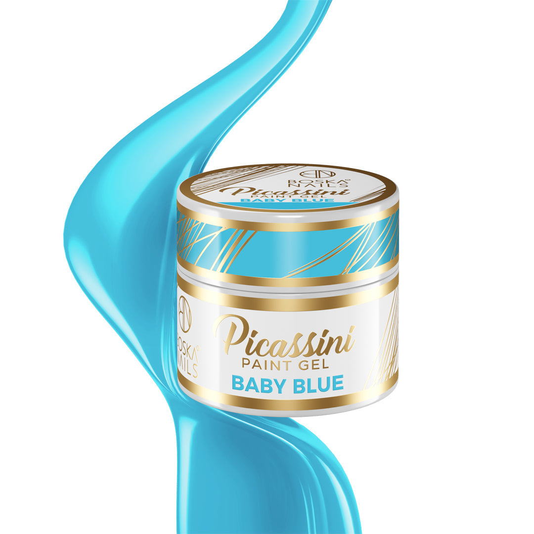 Picassini Paint Gel BABY BLUE Boska Nails 5 ml