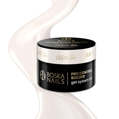 Gel Constructor  UV para uñas Pro Control WHITE LOLA Boska Nails 50 ml