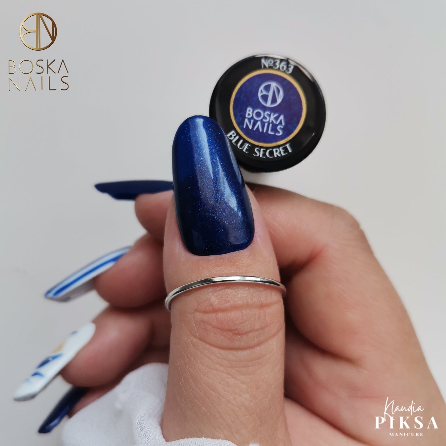 Esmalte Semipermanente Blue Secret Nº363 - 6ml