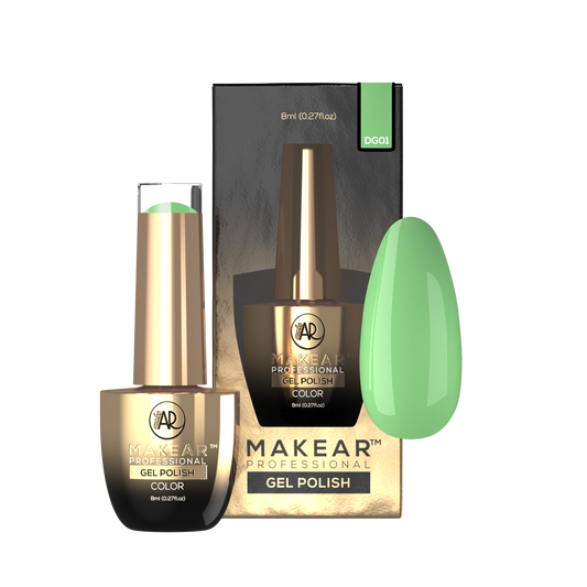 MAKEAR Esmalte semipermanente DG01 Green Dream 8ml