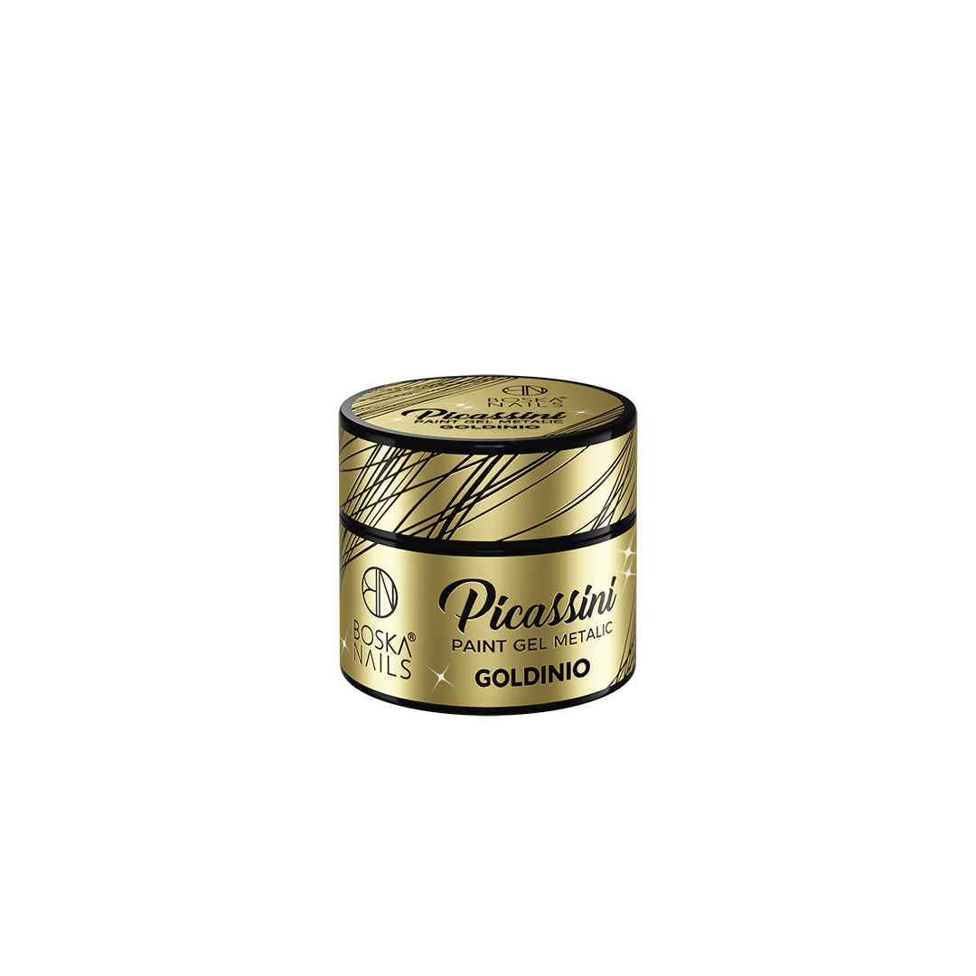 Picassini Metalic Paint Gel GOLDINIO Boska Nais 5 ml