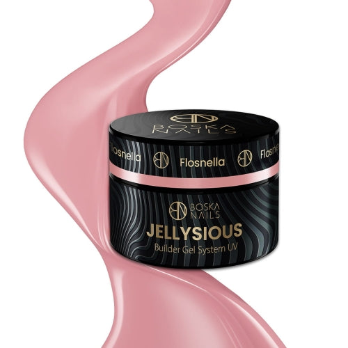 GEL CONSTRUCTOR UV PARA UÑAS JELLYSIOUS FLOSSNELA BOSKA NAILS 15 ML