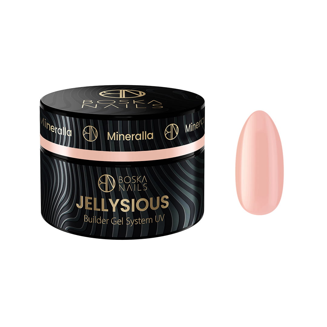 Gel Constructor UV para uñas Jellysious MINERALLA Boska Nails 50 ml