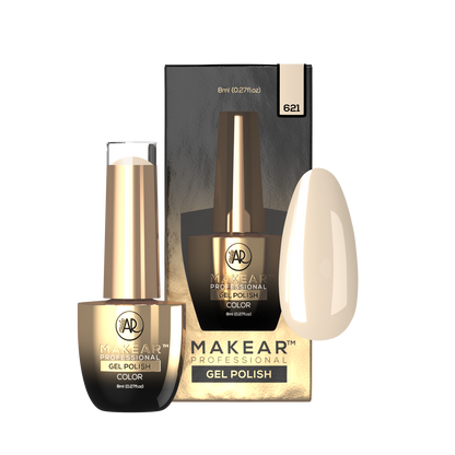 MAKEAR Esmalte semipermanente 621 Honeymoon 8ml