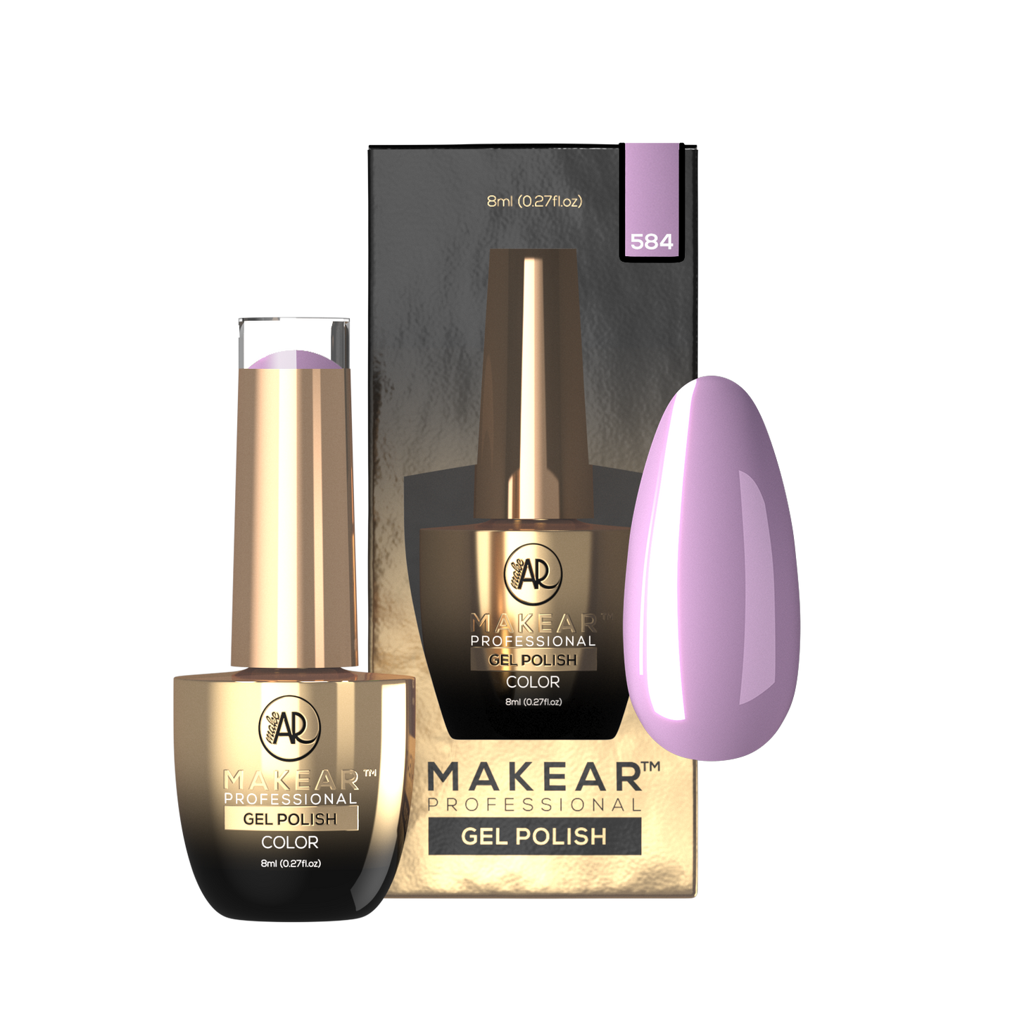 MAKEAR Esmalte semipermanente 584 Lollipop 8ml