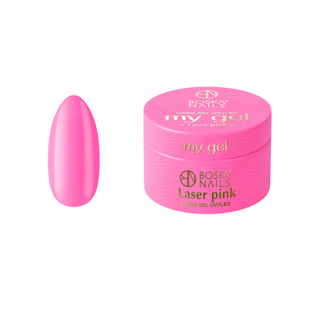 MY GEL Laser Pink 15 ml BoskaNails