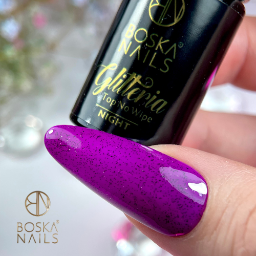 Top Coat Glitteria Night No Wipe - 6ml