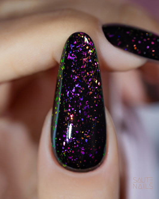 Holo Flakes Top Coat No Wipe 8ml