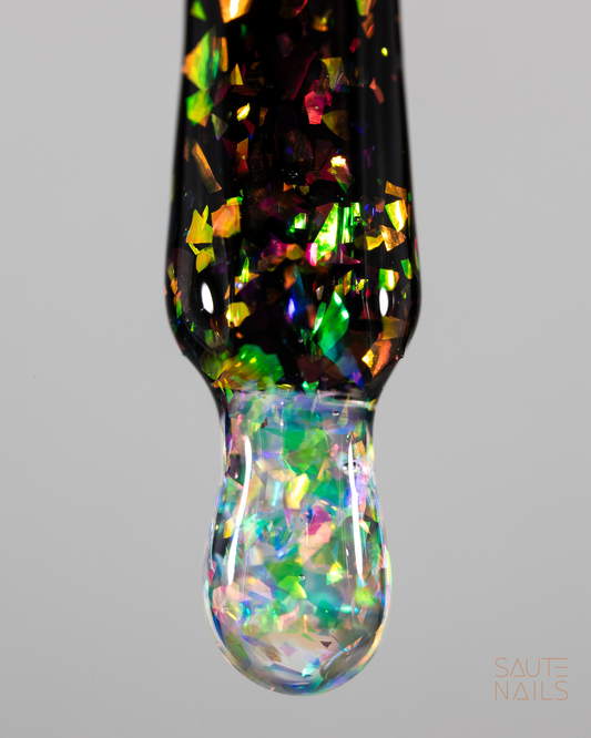Holo Flakes Top Coat No Wipe 8ml