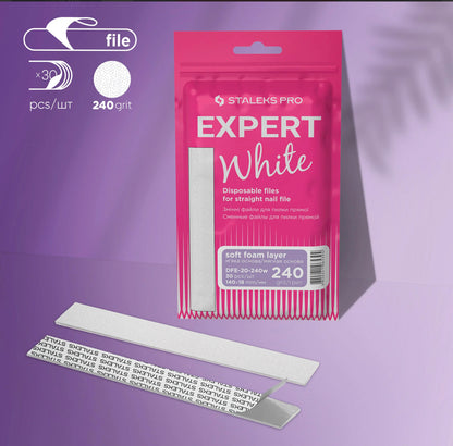 Repuestos Acolchados Para La Lima Recta EXPERT 20 (30 Pcs) Gramaje 240