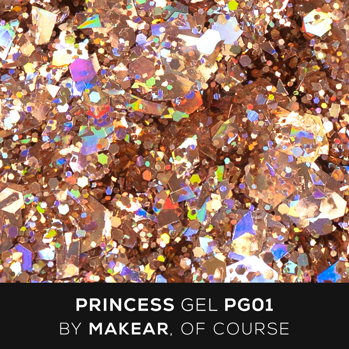 MAKEAR Princess Gel - PG01 Gold - 5ml