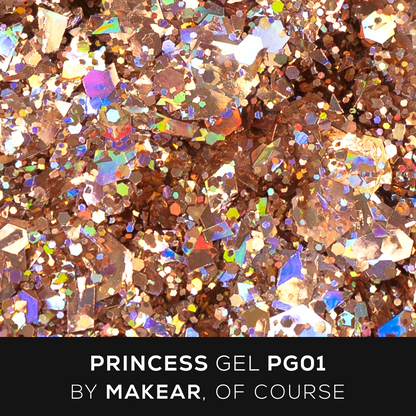 MAKEAR Princess Gel - PG01 Gold - 5ml