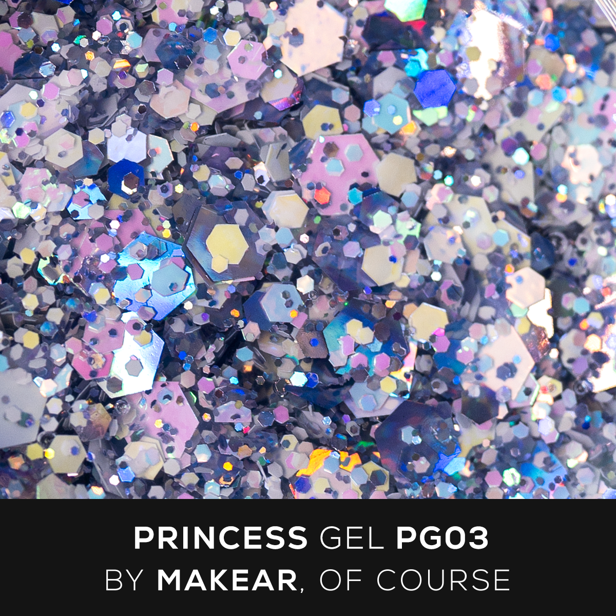 MAKEAR Princess Gel - PG03 Blue - 5ml