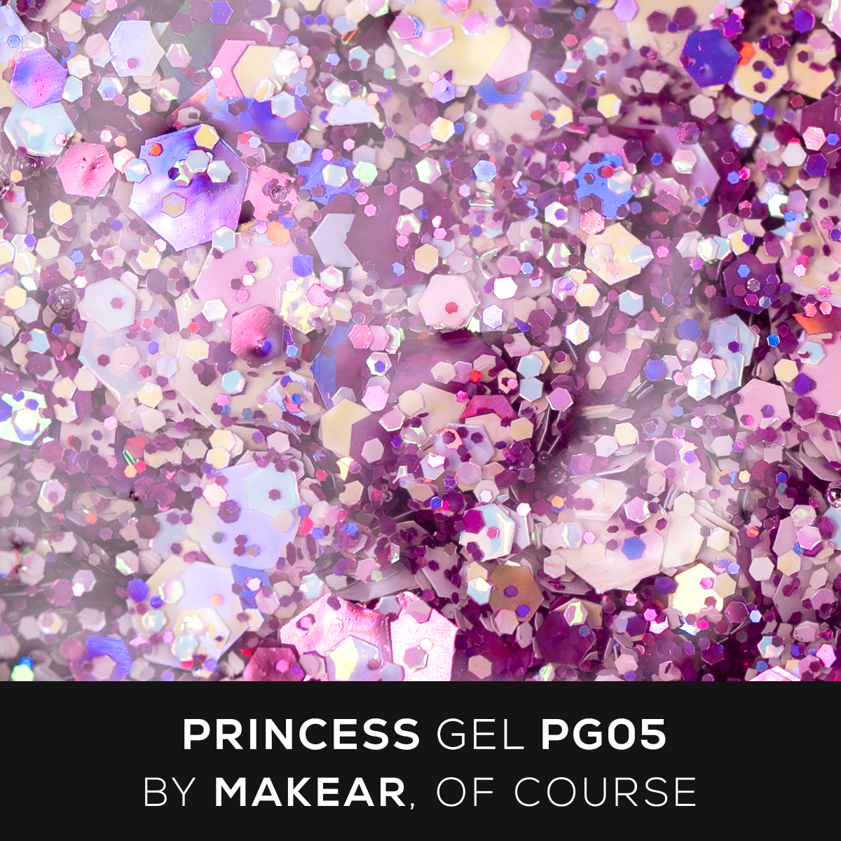 MAKEAR Princess Gel - PG05 Pink - 5ml