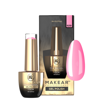 MAKEAR Esmalte semipermanente 629 Flovers  8ml