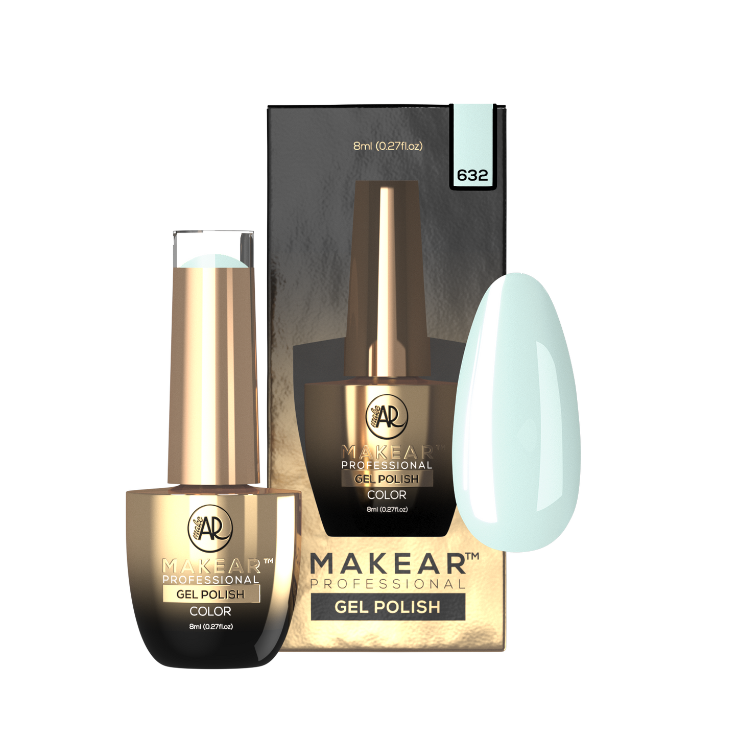 MAKEAR Esmalte semipermanente 632 Flovers  8ml