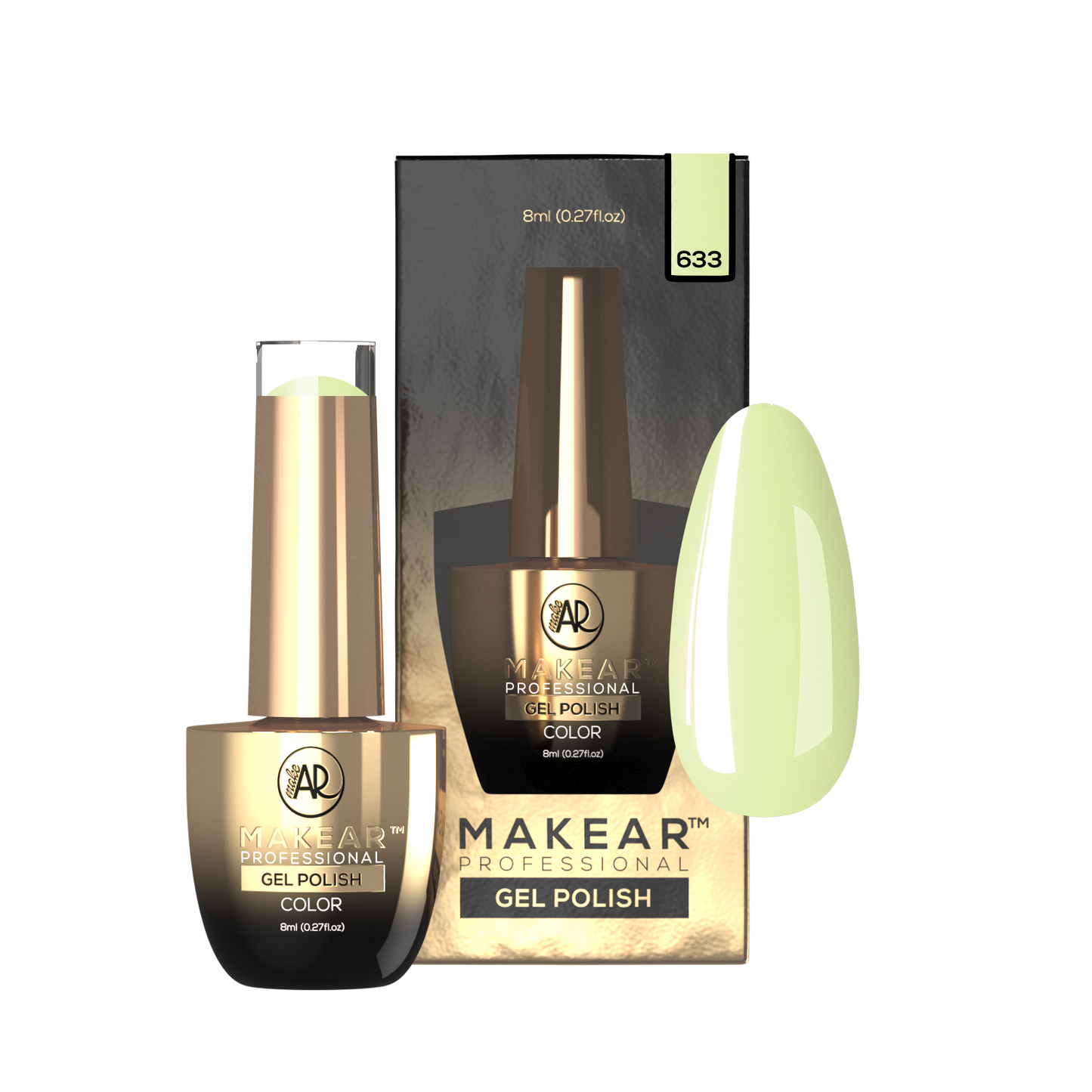 MAKEAR Esmalte semipermanente 633 Flovers  8ml