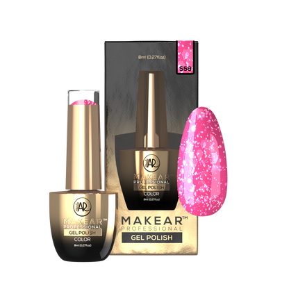 MAKEAR Esmalte semipermanente Pink Star S58 8ml