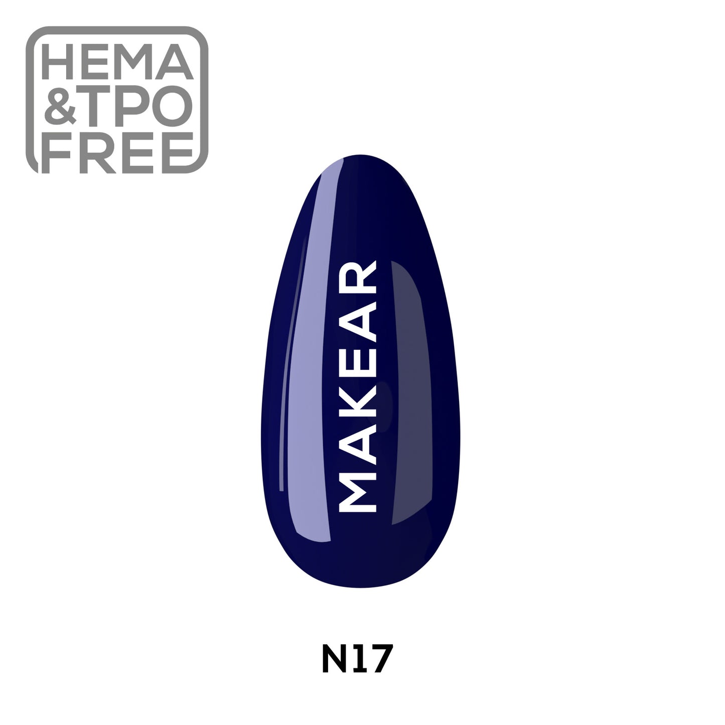 MAKEAR Esmalte semipermanente Neon N17 8ml