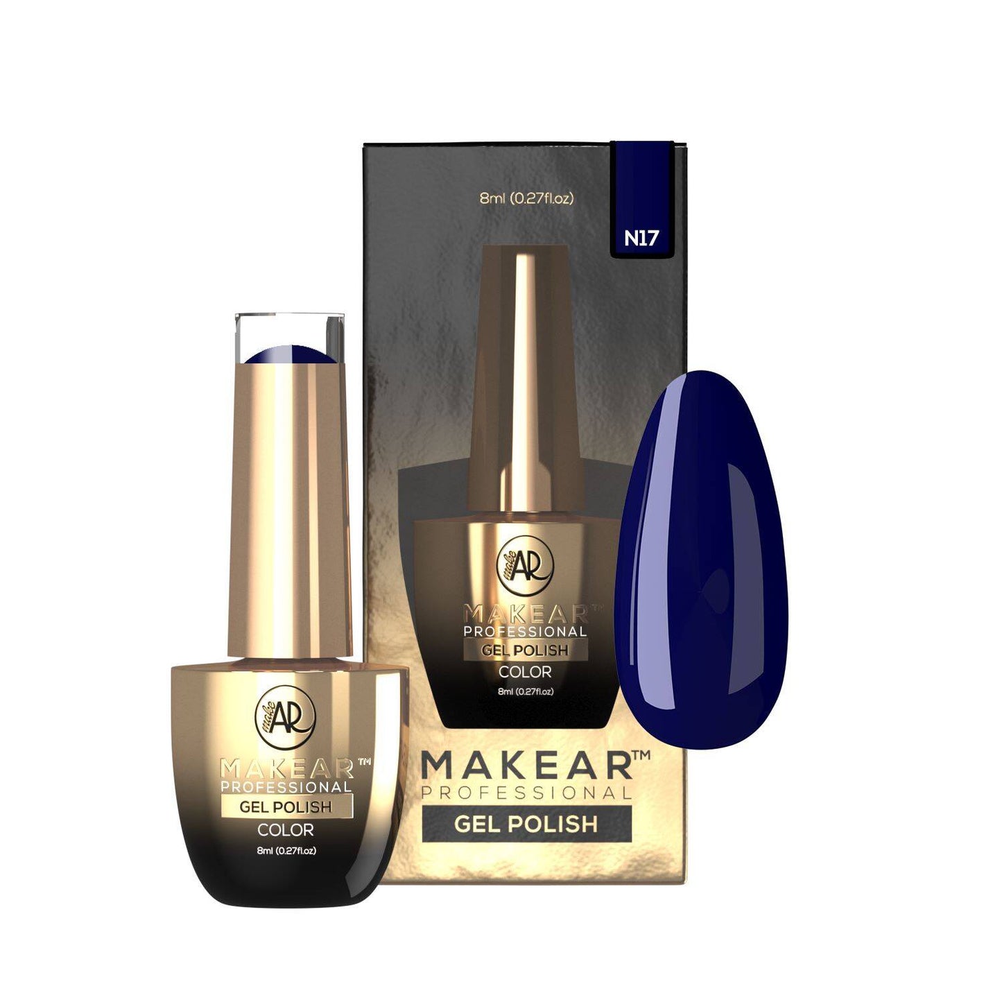 MAKEAR Esmalte semipermanente Neon N17 8ml