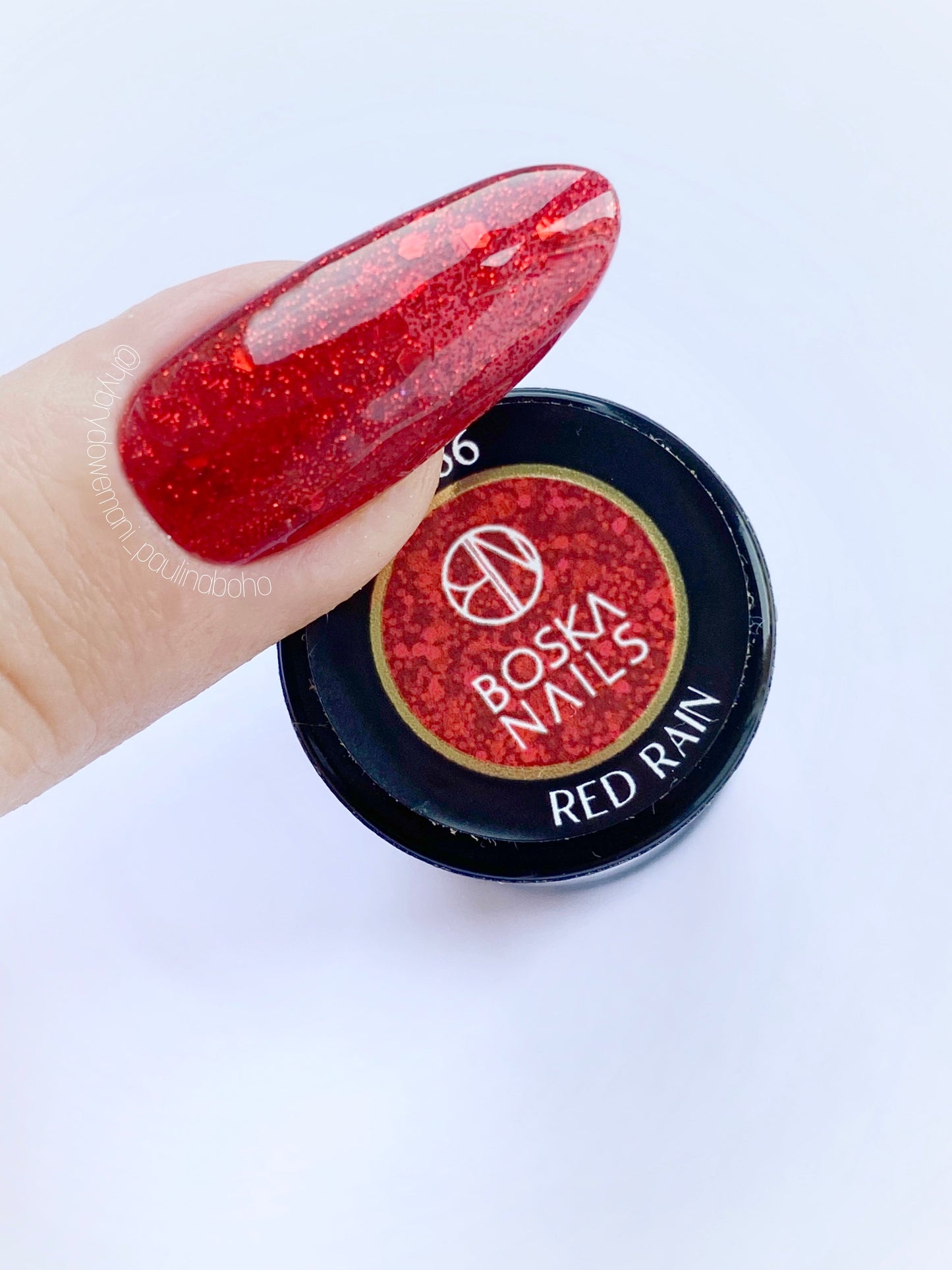 Esmalte Semipermanente Red Rain Nº366 - 6ml