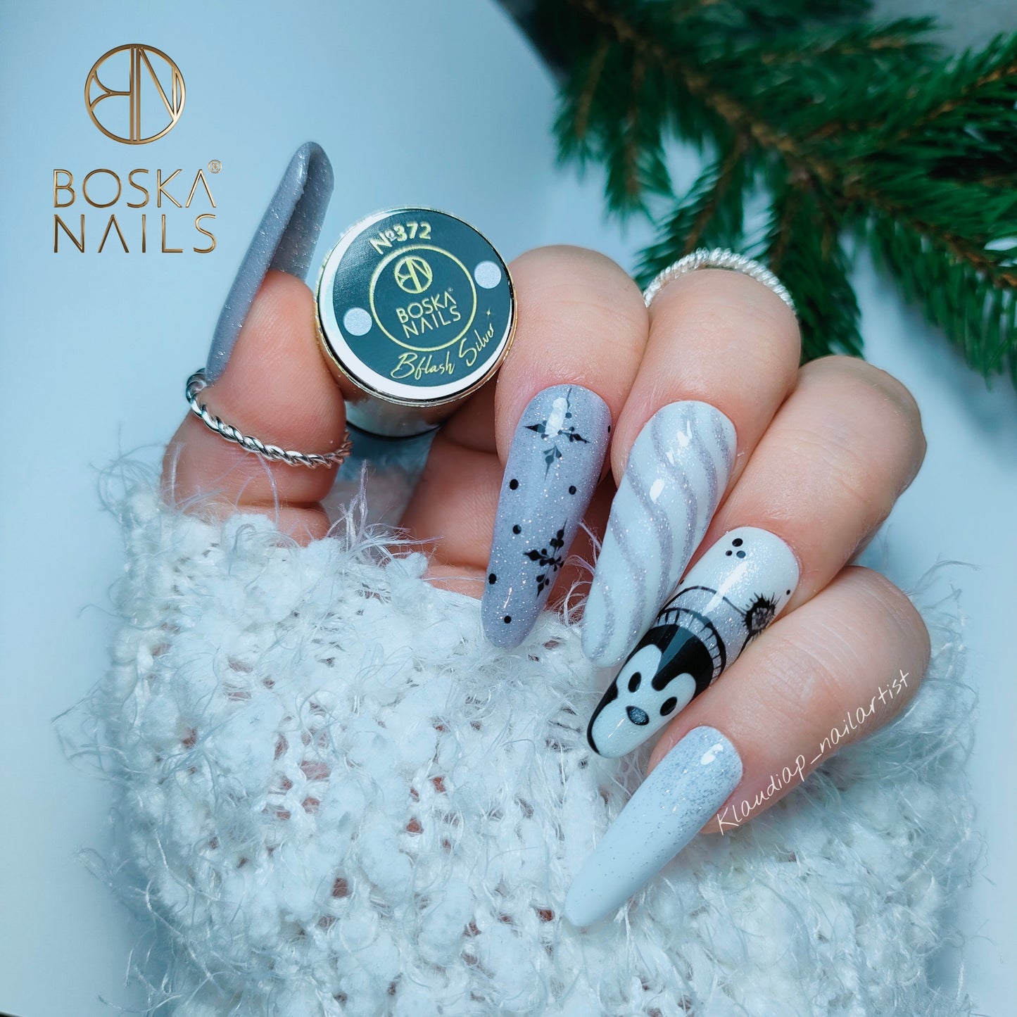 Esmalte Semipermanente Bflash Silver Nº372 - 6ml