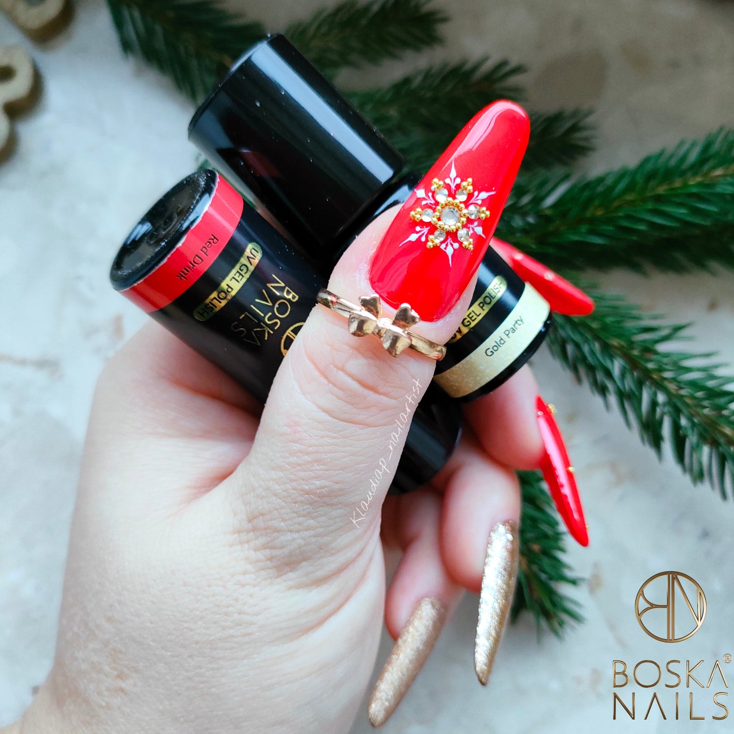 Esmalte Semipermanente Red Drink Nº332 - 6ml