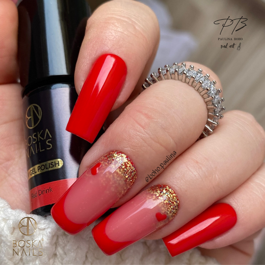 Esmalte Semipermanente Red Drink Nº332 - 6ml