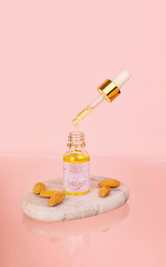 Aceite de cutícula Shea Serum Saute Nails 15ml