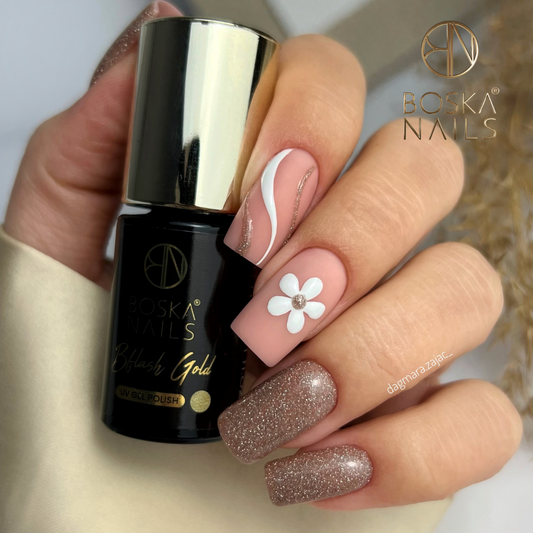 Esmalte Semipermanente Bflash Gold Nº392 - 6ml