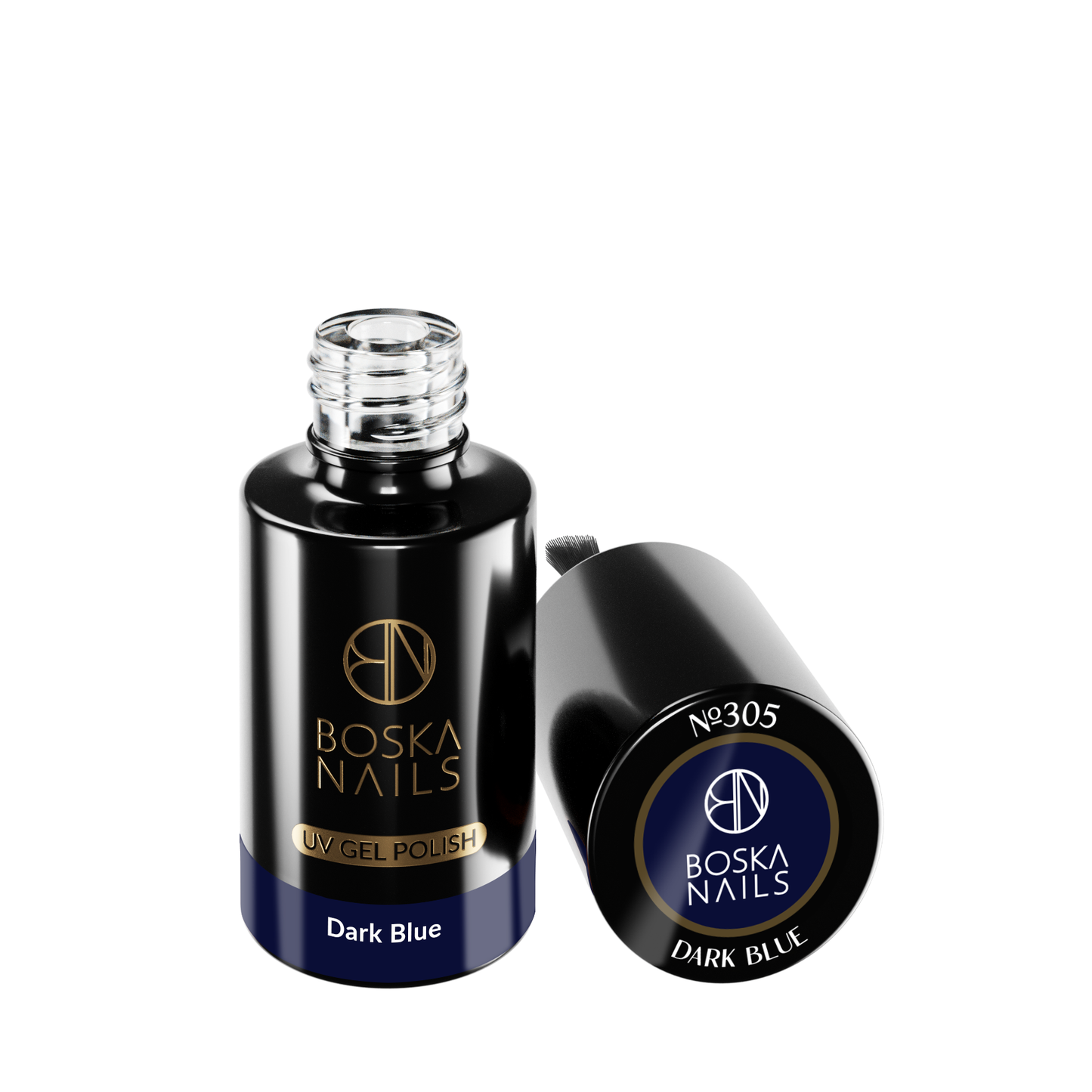 Esmalte Semipermanente Dark Blue Nº305 - 6ml