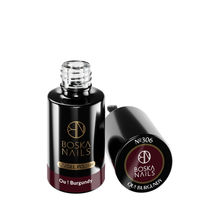 Esmalte Semipermanente Ou Burgundy Nº306 - 6ml