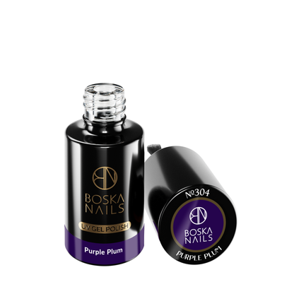 Esmalte Semipermanente Purple Plum Nº304 - 6ml